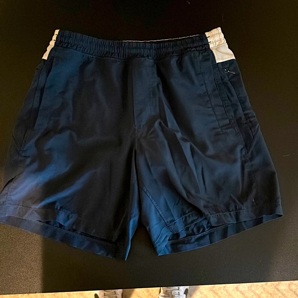 Birddog 7in inseam Navy Medium gym shorts